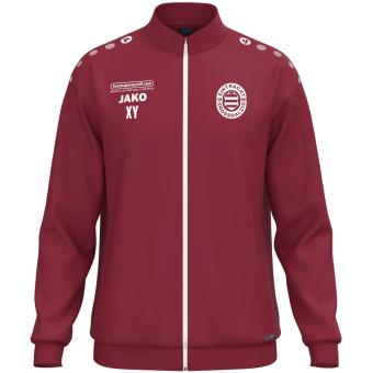 Trainingsjacke - Bordeauxrot 